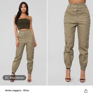 Fashion nova ankle joggers